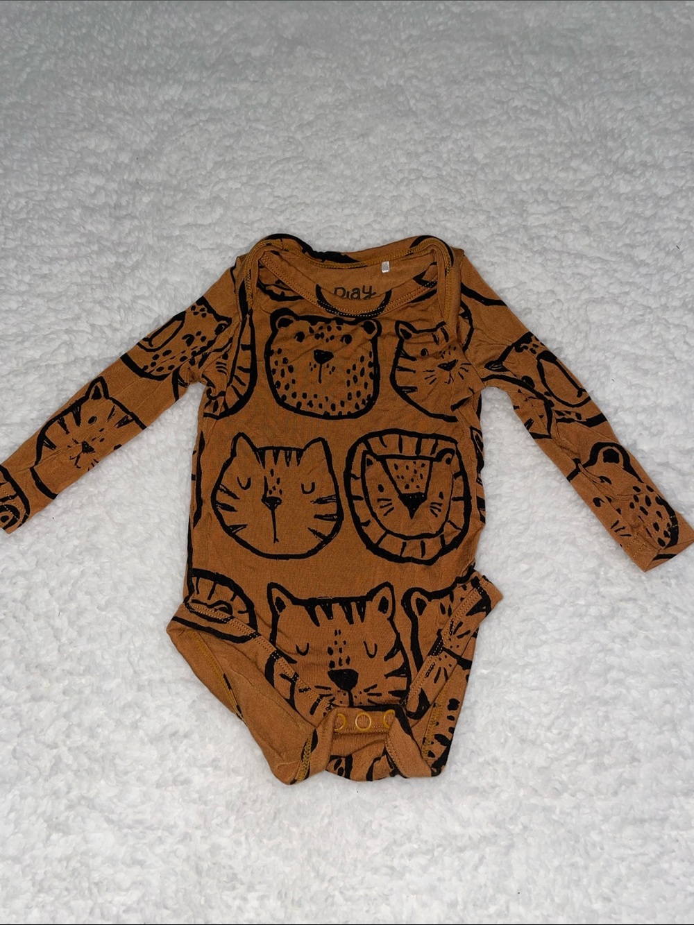Little Sleepies Lions Tigers Bears Bodysuit